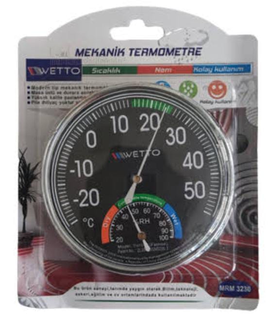 WETTO MEKANİK TERMOMETRE 